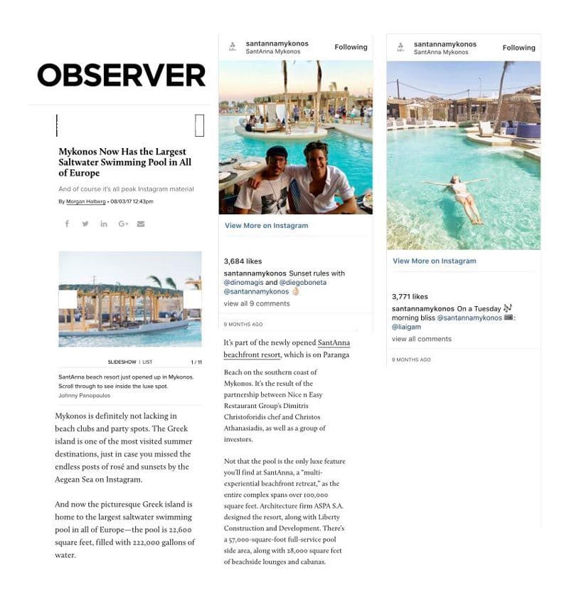 Observer | Aug 3, 2017 - Mykonos Now Has the Largest Saltwater Swimming Pool in All of Europe.