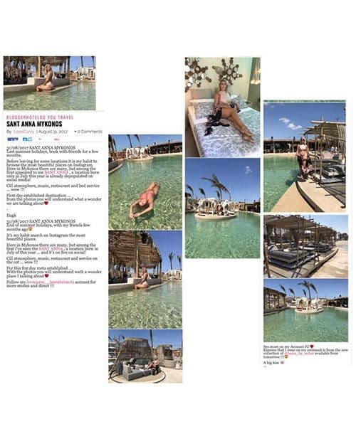 Love Curvy Blog | Aug 31, 2017 - SantAnna Mykonos