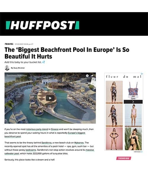 HuffPost | Jul 20, 2017 - The ‘Biggest Beachfront Pool In Europe’ Is So Beautiful It Hurts