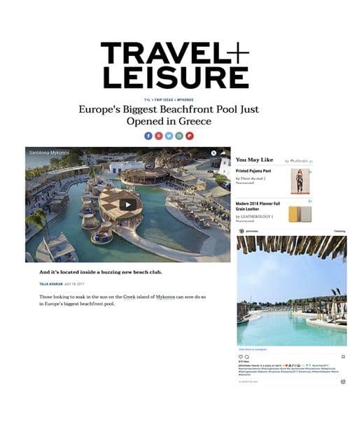 Travel+Leisure | Jul 18, 2017 - Europe’s Biggest Beachfront Pool Just Opened in Greece